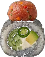 Inferno Tuna sushi roll